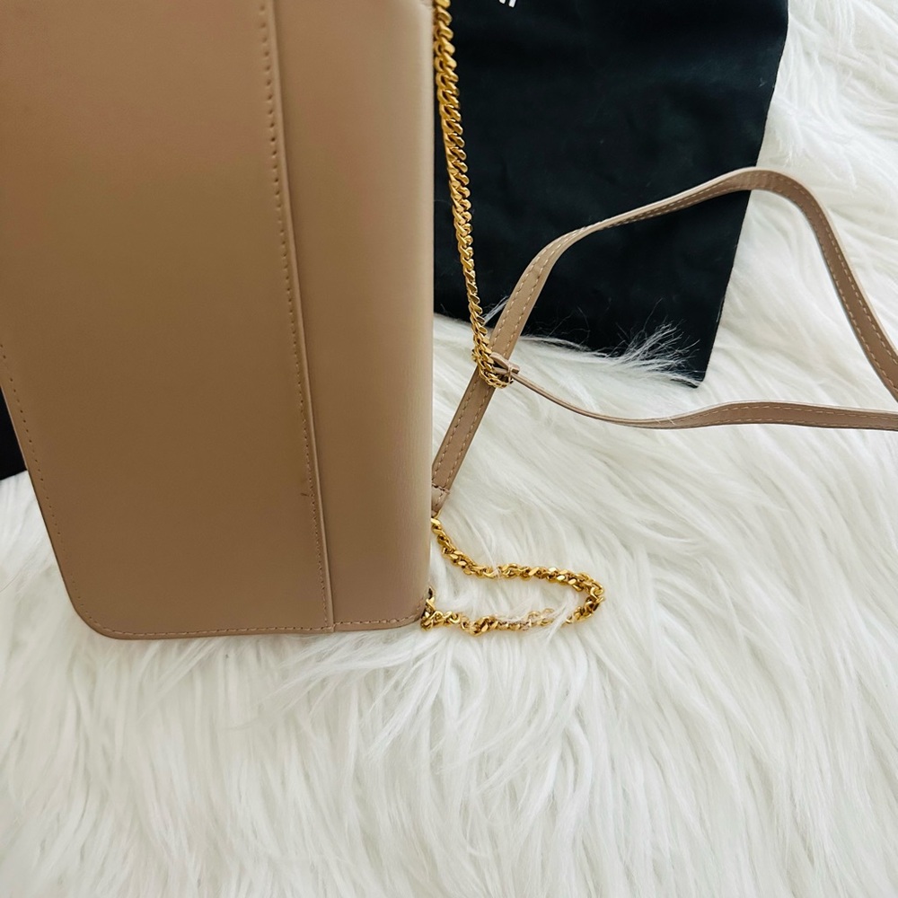 Saint Laurent Tan Crossbody Bag - Picture 4 of 10